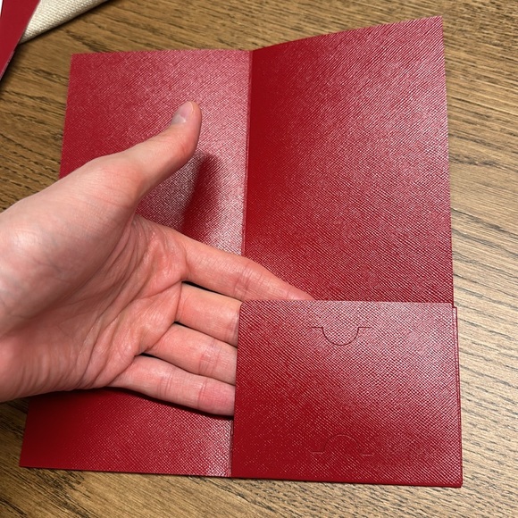 Cartier red envelope (receipt envelope) - Picture 4 of 4